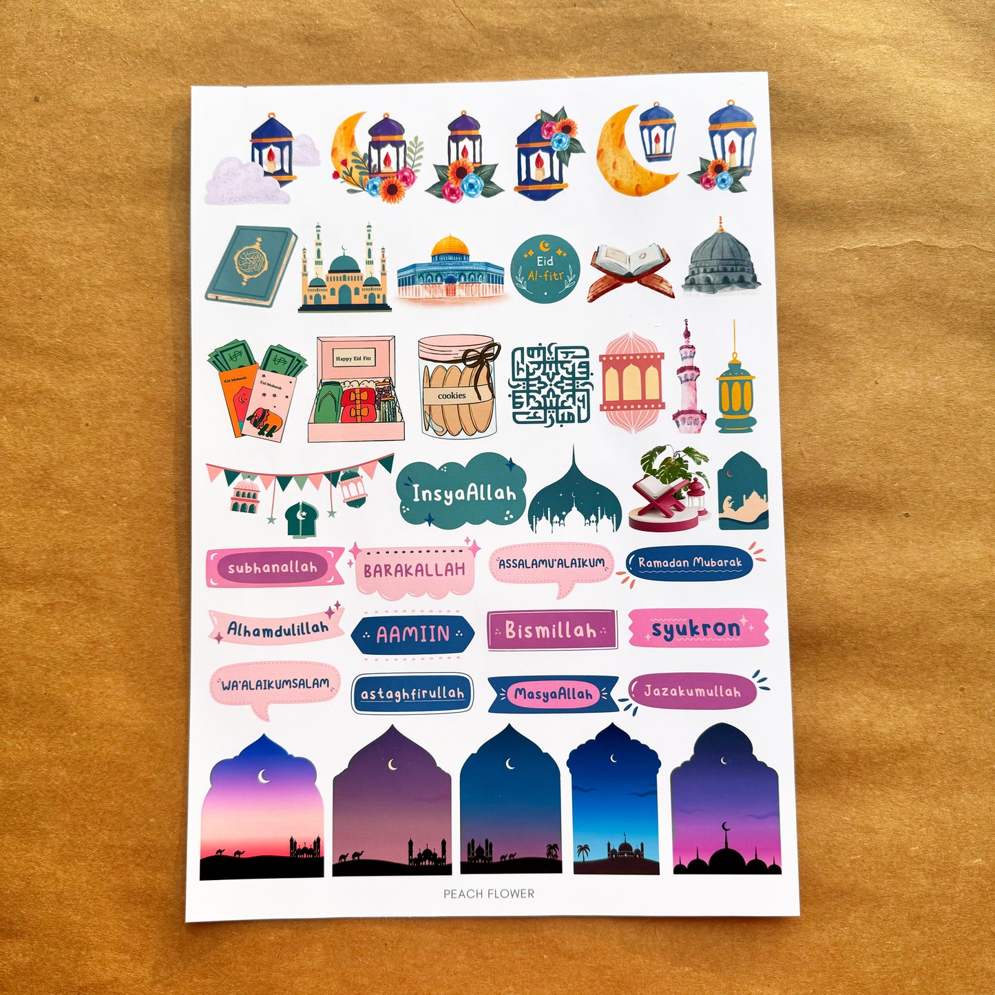 Ramadan Stickers 2024