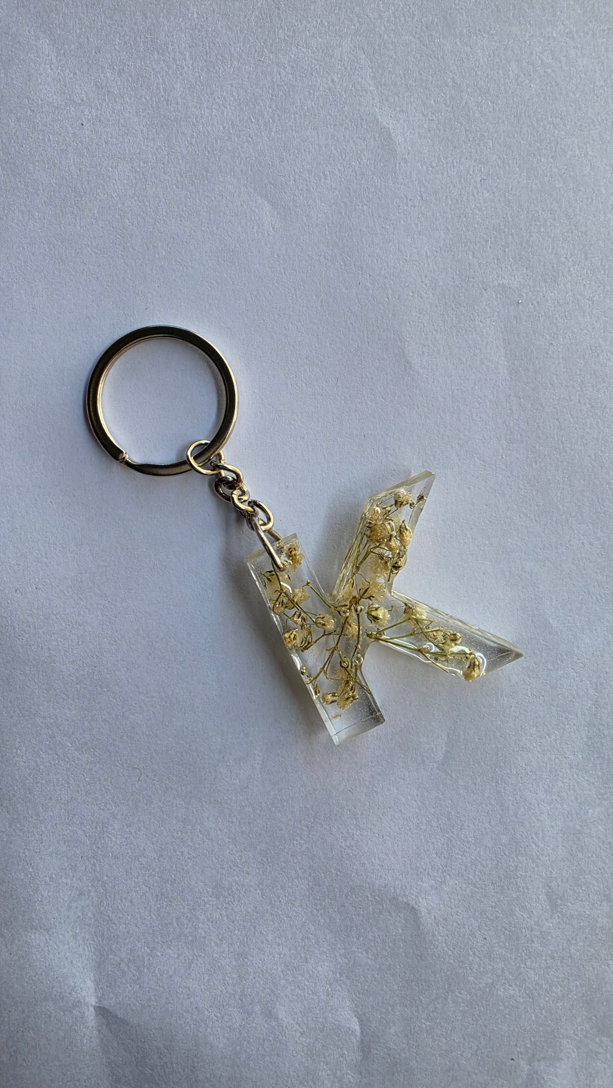 Resin keychain