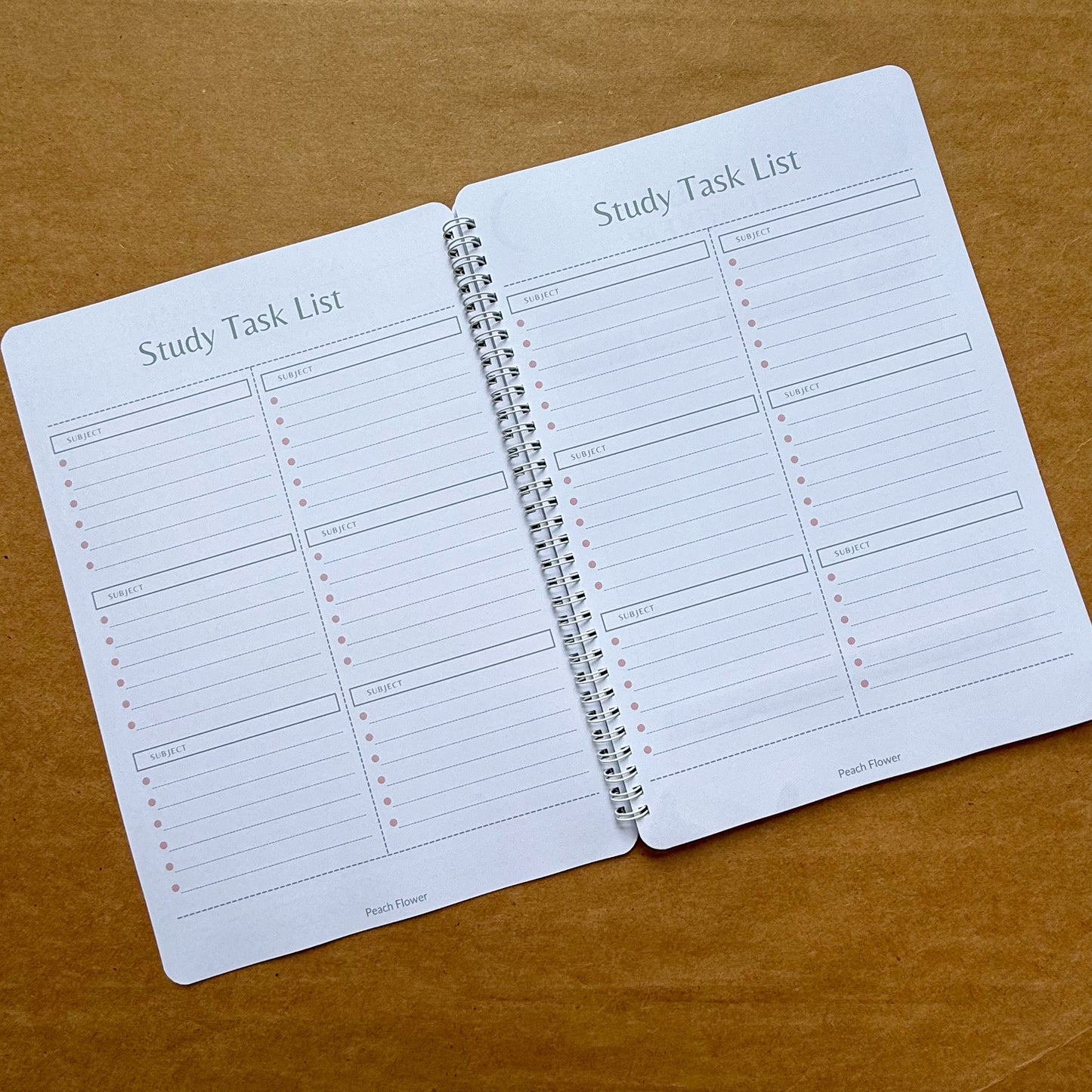 Study Planner (Free: Sticker Sheet + 4 Bookmarks + 4 Cards)