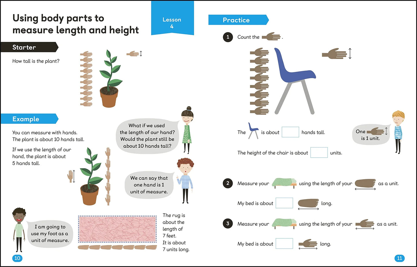 Math - Measuring, Ages 4-6 (Key Stage 1) (Master Maths At Home)