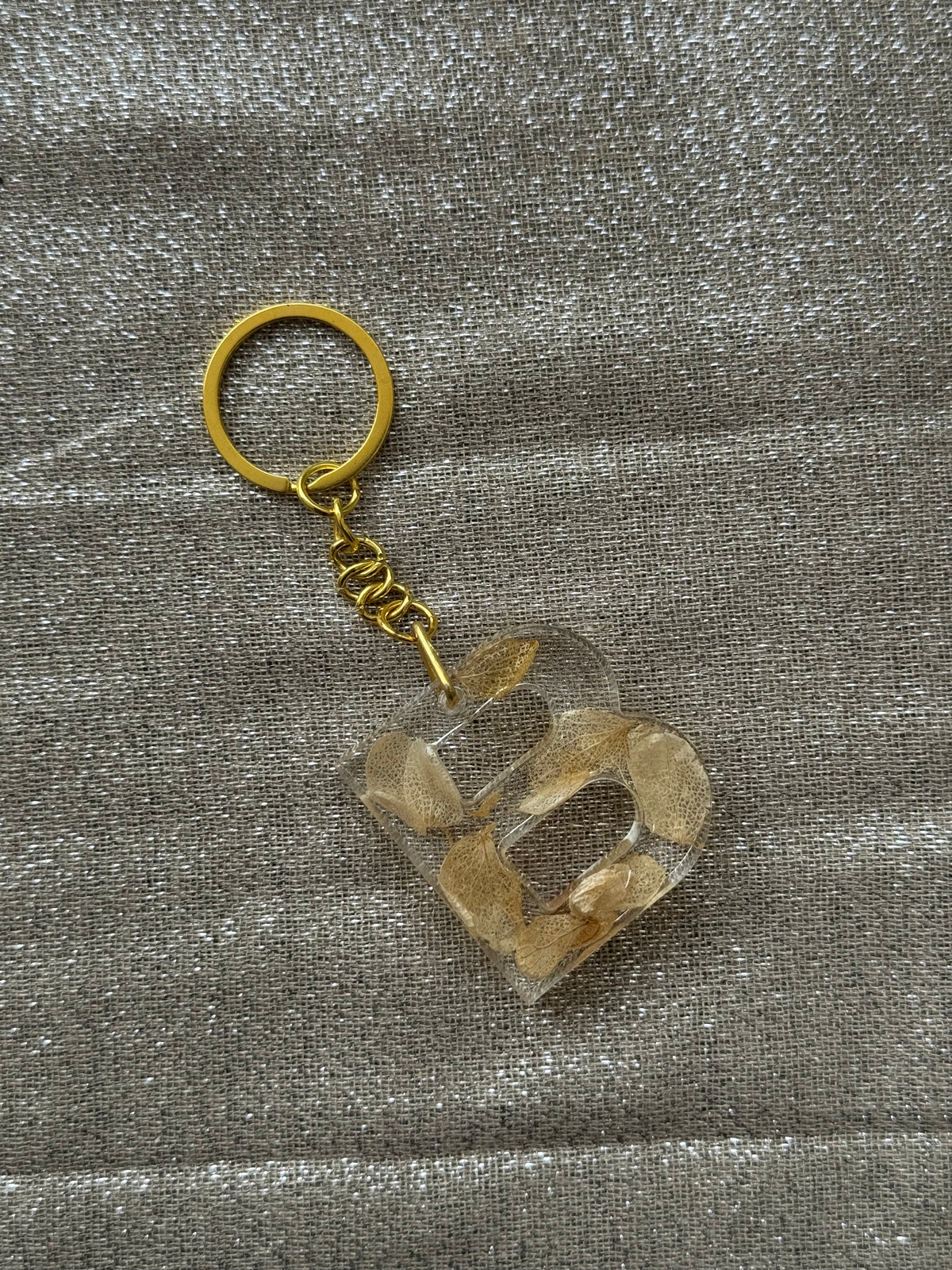 Resin keychain