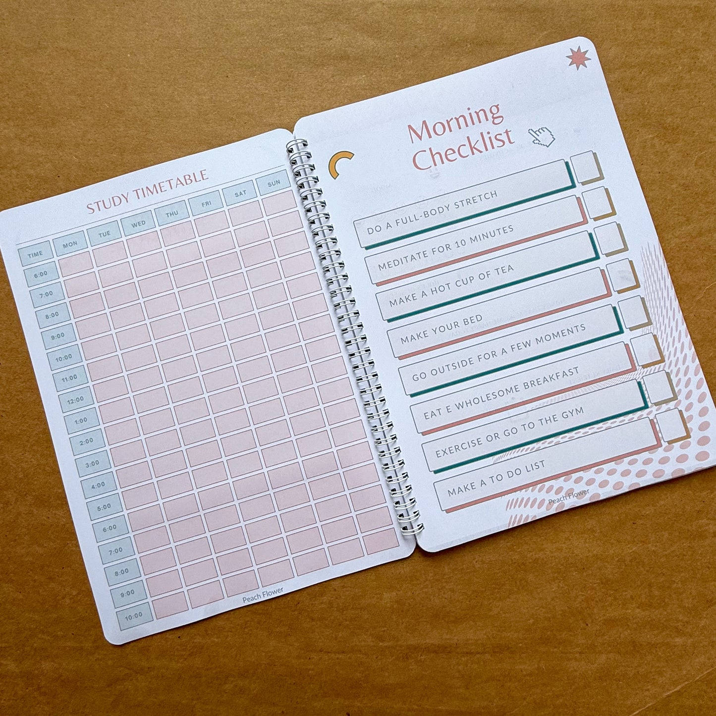 Study Planner (Free: Sticker Sheet + 4 Bookmarks + 4 Cards)