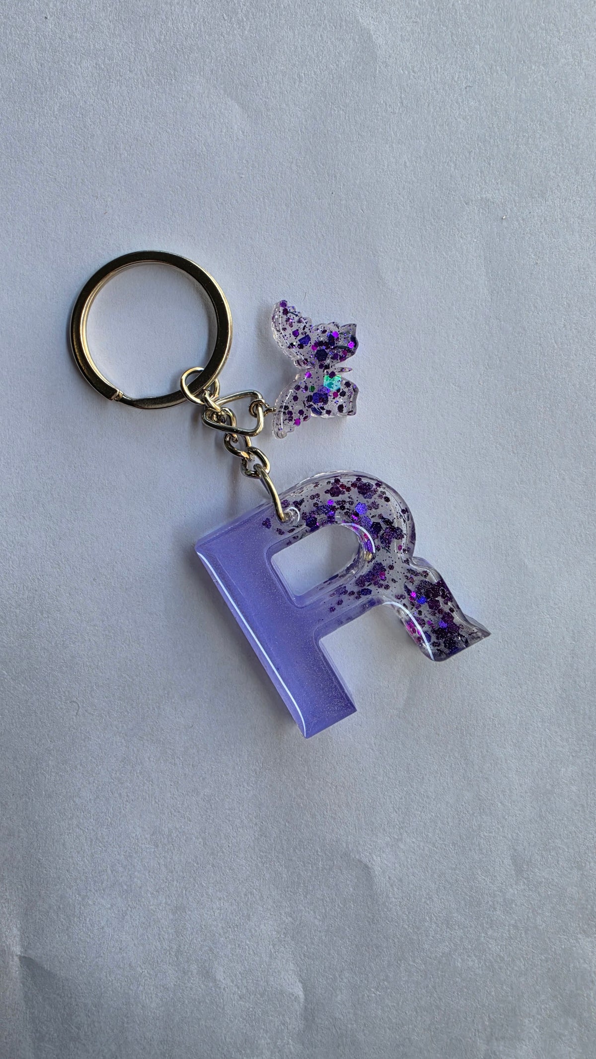 Resin keychain