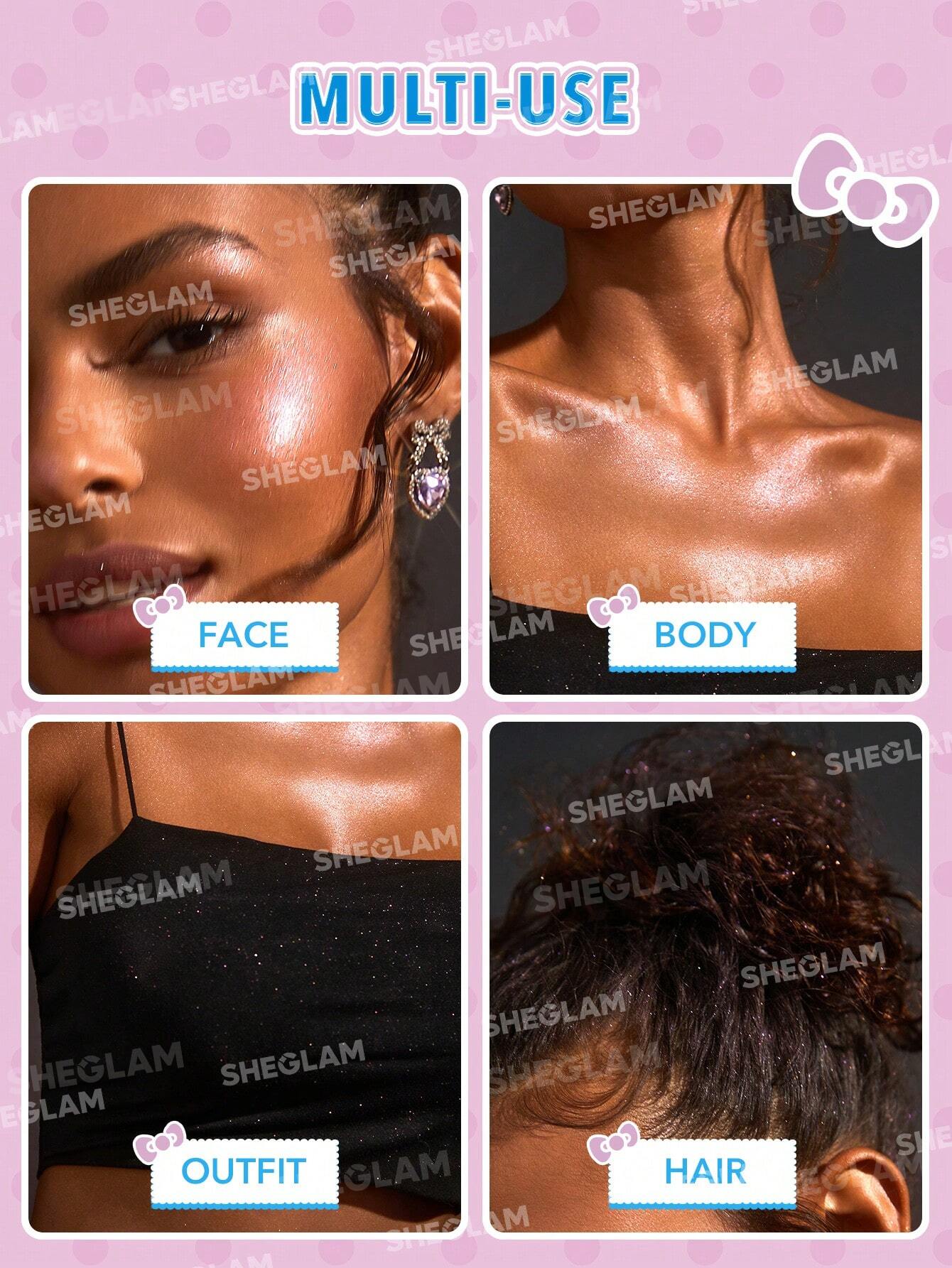 Hello Kitty|SHEGLAM Bow-Utiful Highlighting Body Mist-Kitty Glow