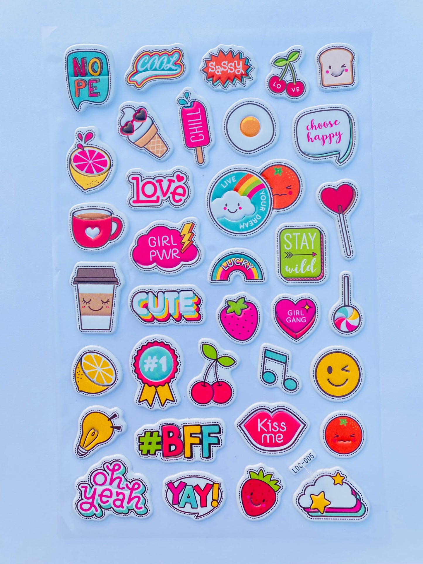 Puffy Stickers