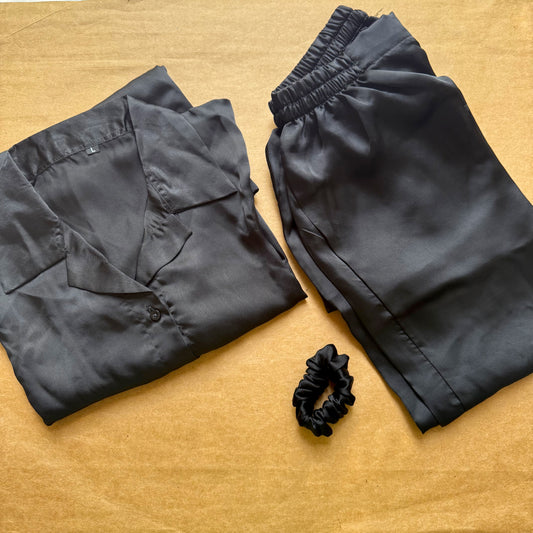 Shamoz Silk Night Suit 2 piece