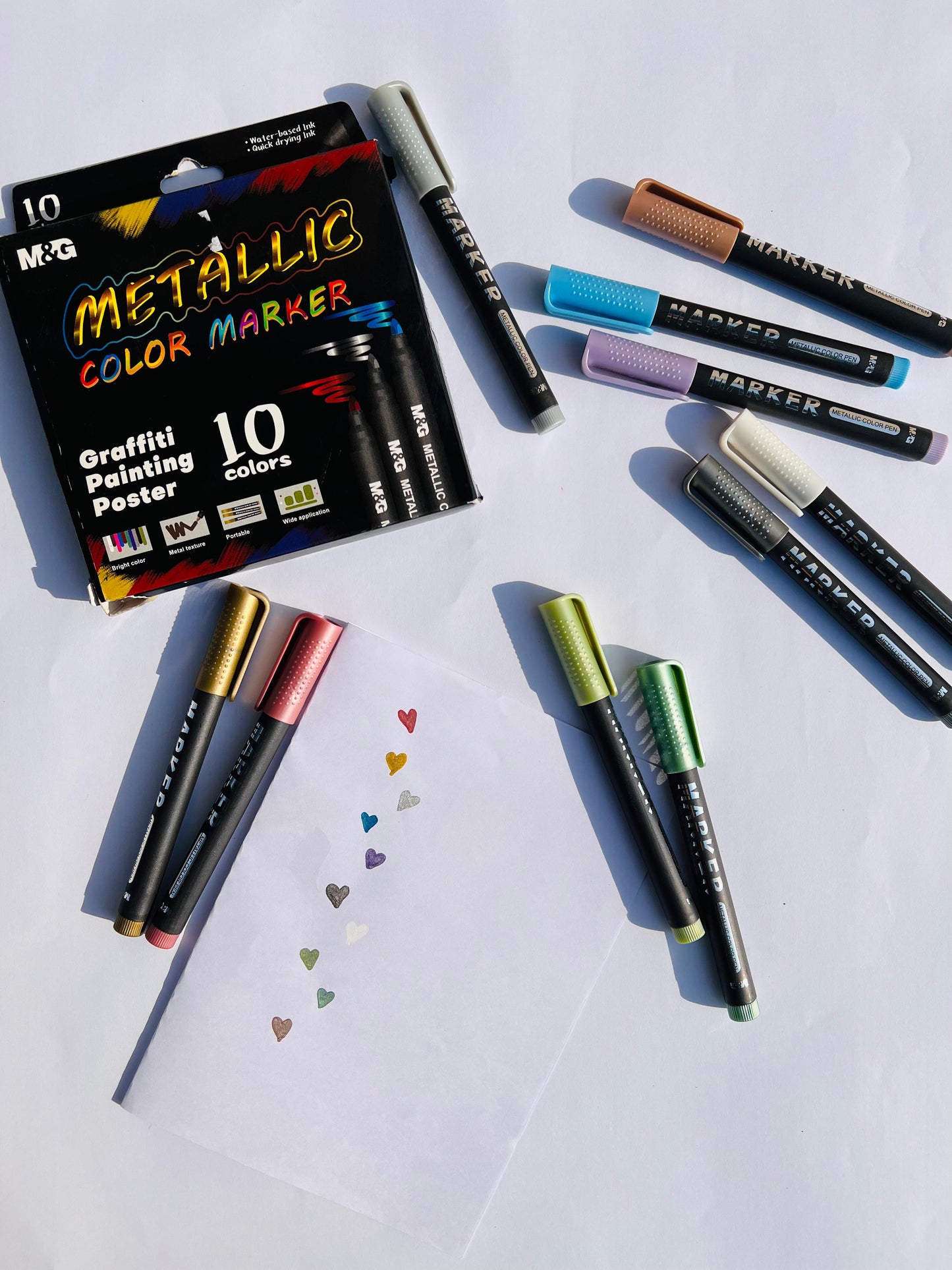 Metallic Color Markers