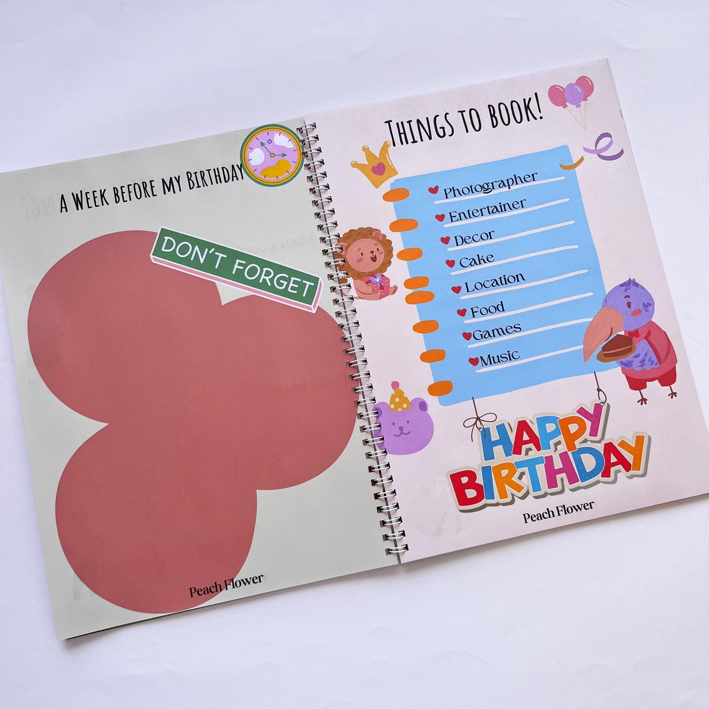 My First Birthday Party Planner