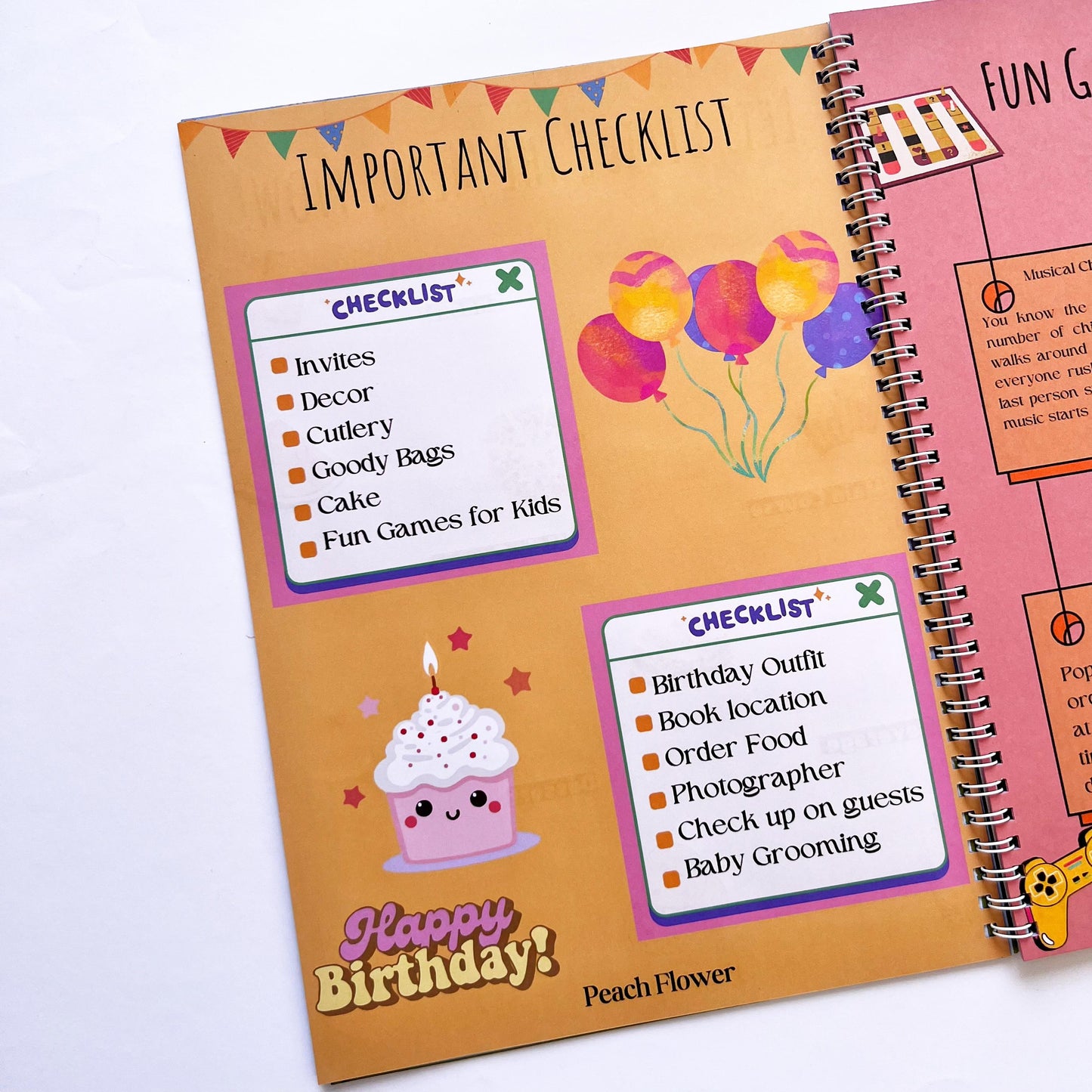 My First Birthday Party Planner
