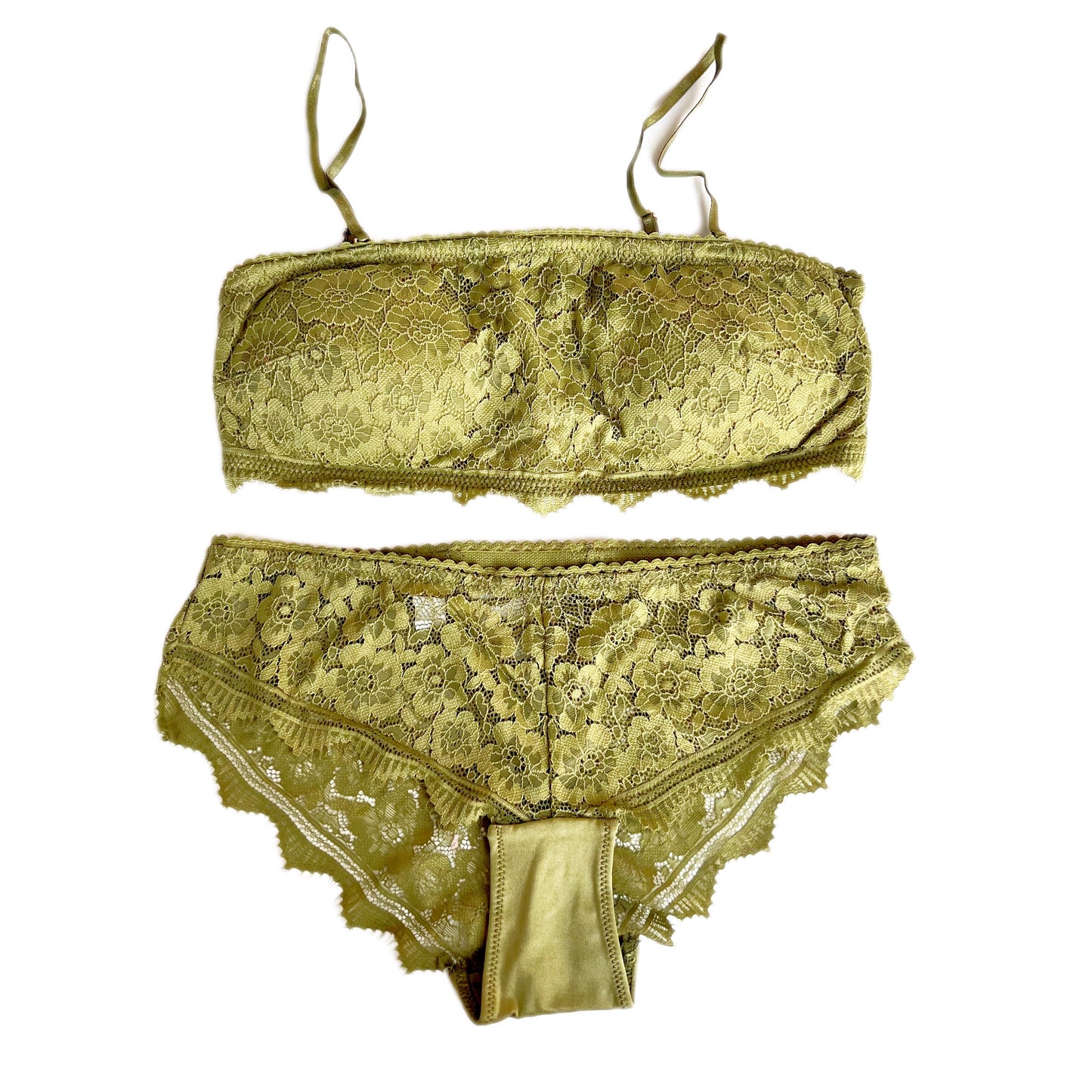 FLORETTE - 2 Piece Tube Bra Set