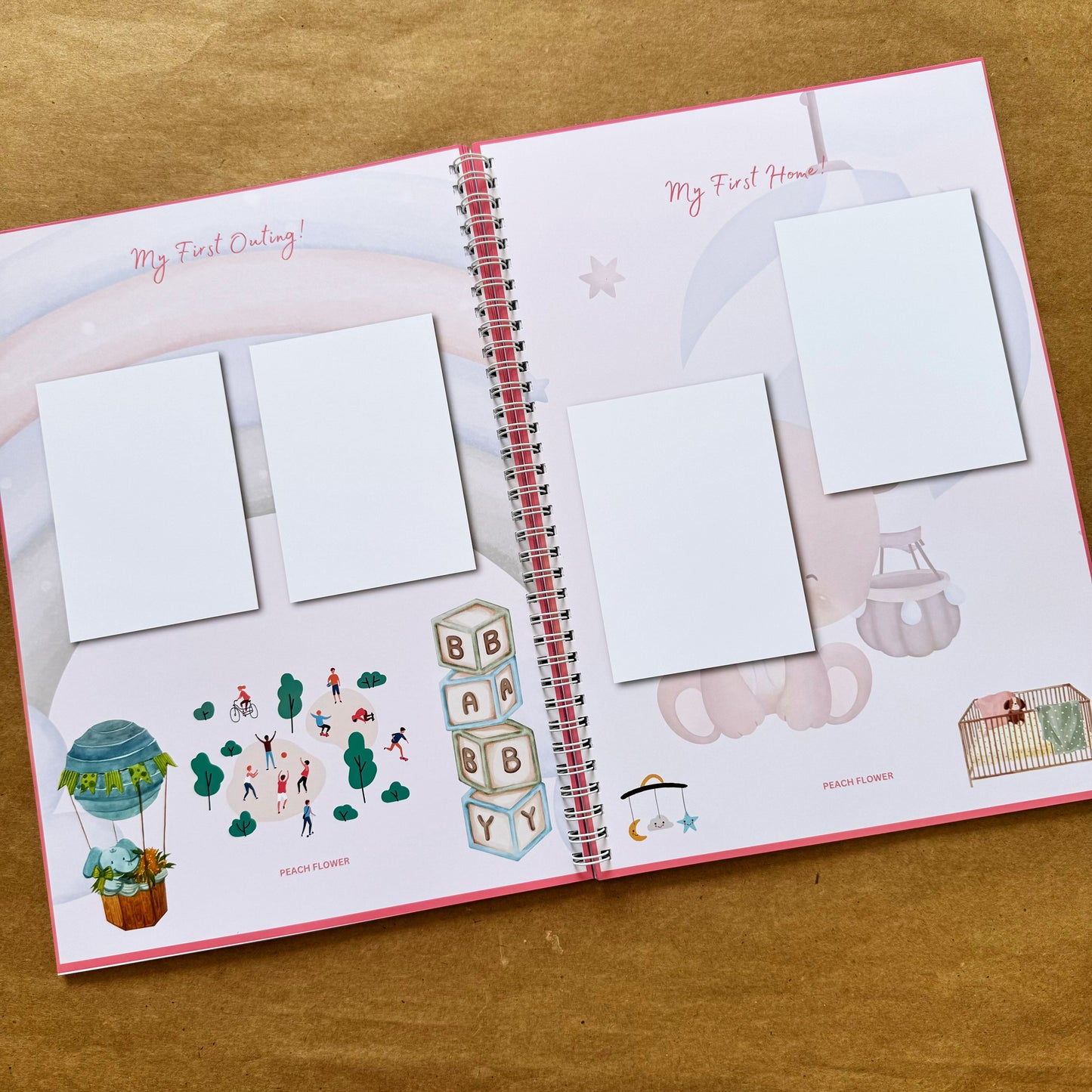 Baby Journal (Free Sticker Sheets)