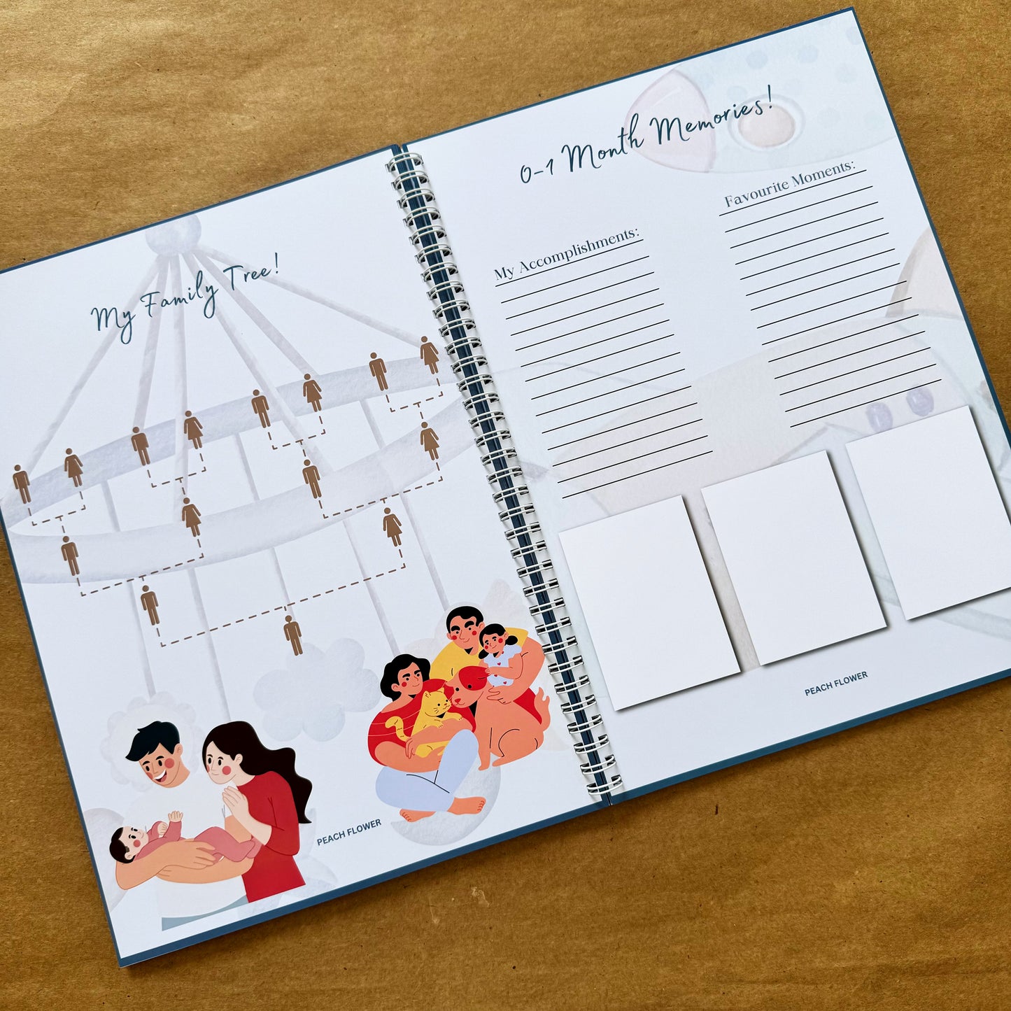 Baby Journal (Free Sticker Sheets)