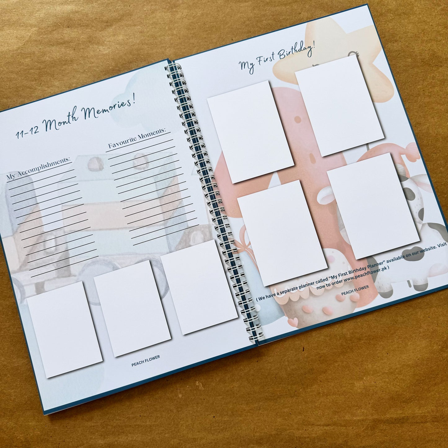 Baby Journal (Free Sticker Sheets)