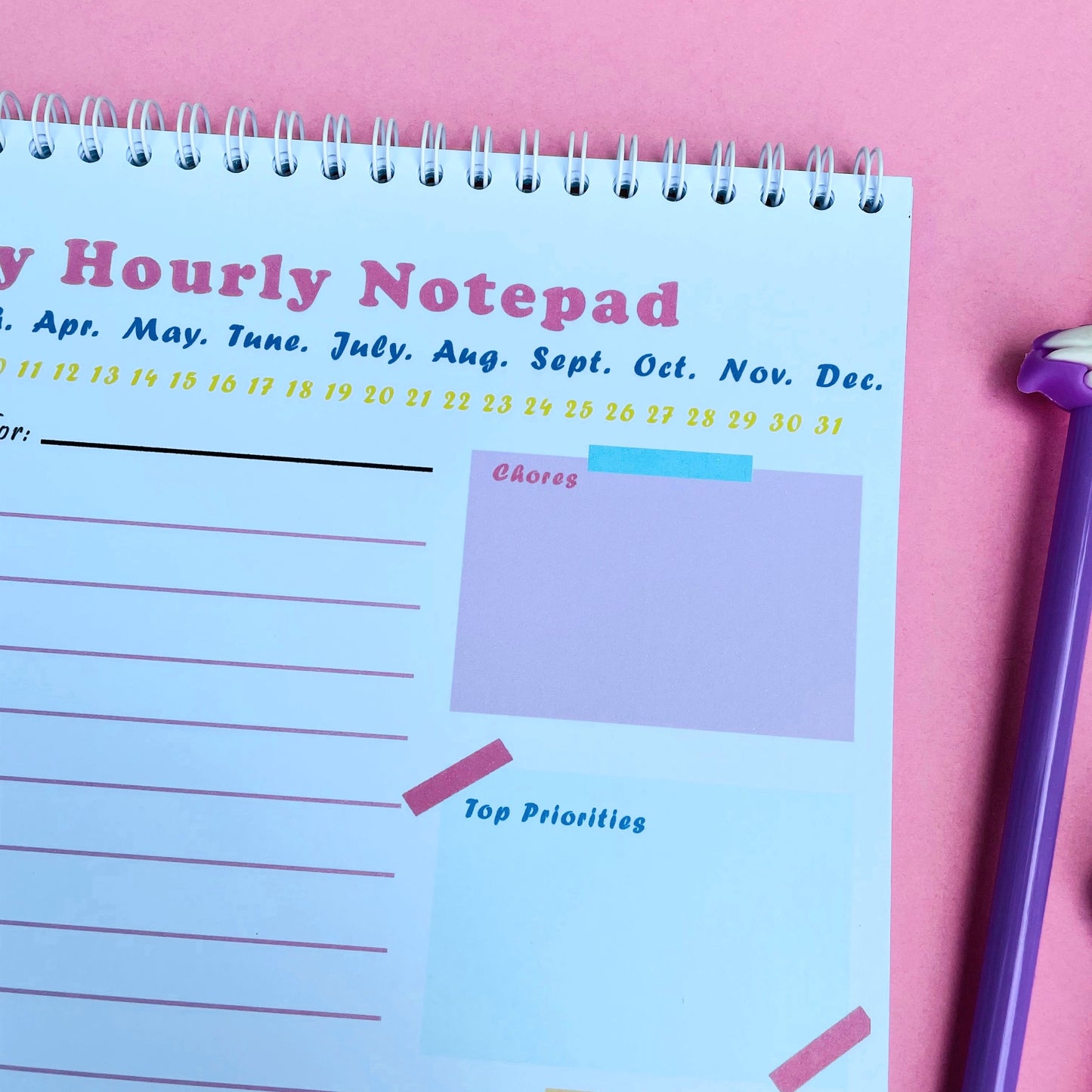 Hourly Notepad