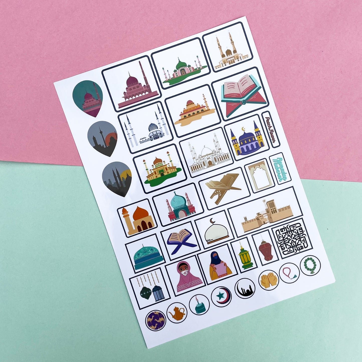 Ramadan Sticker Sheet