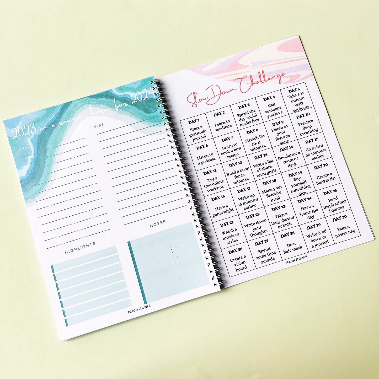 Yearly Planner 2023 (Free: Stickers + Bookmarks + Cards)