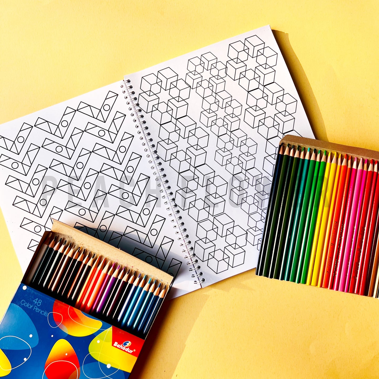 Adult Coloring Book Volume II