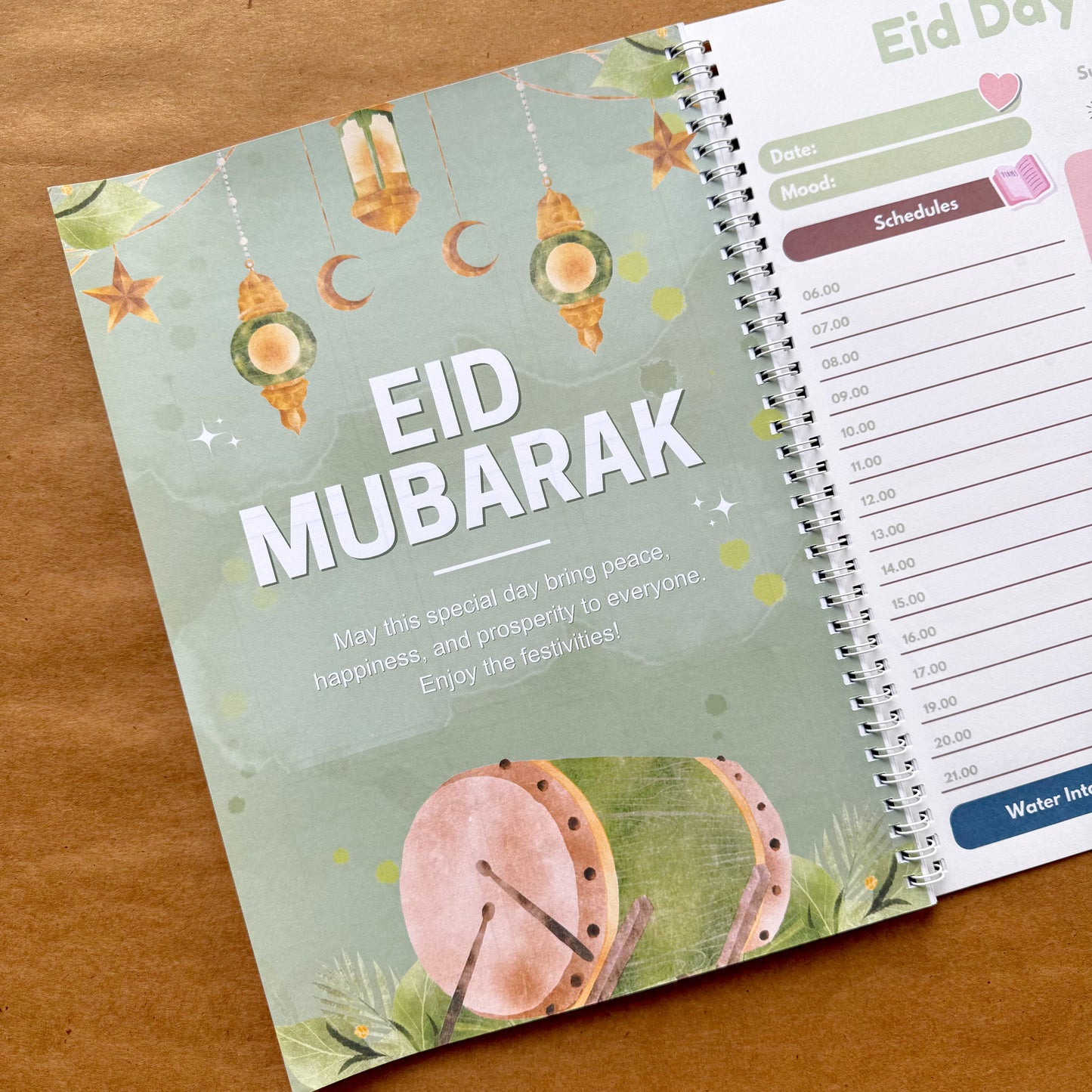 Ramadan Planner 2025 (Free: Sticker sheet, 4 cards, 4 Bookmarks, 18 Tags)