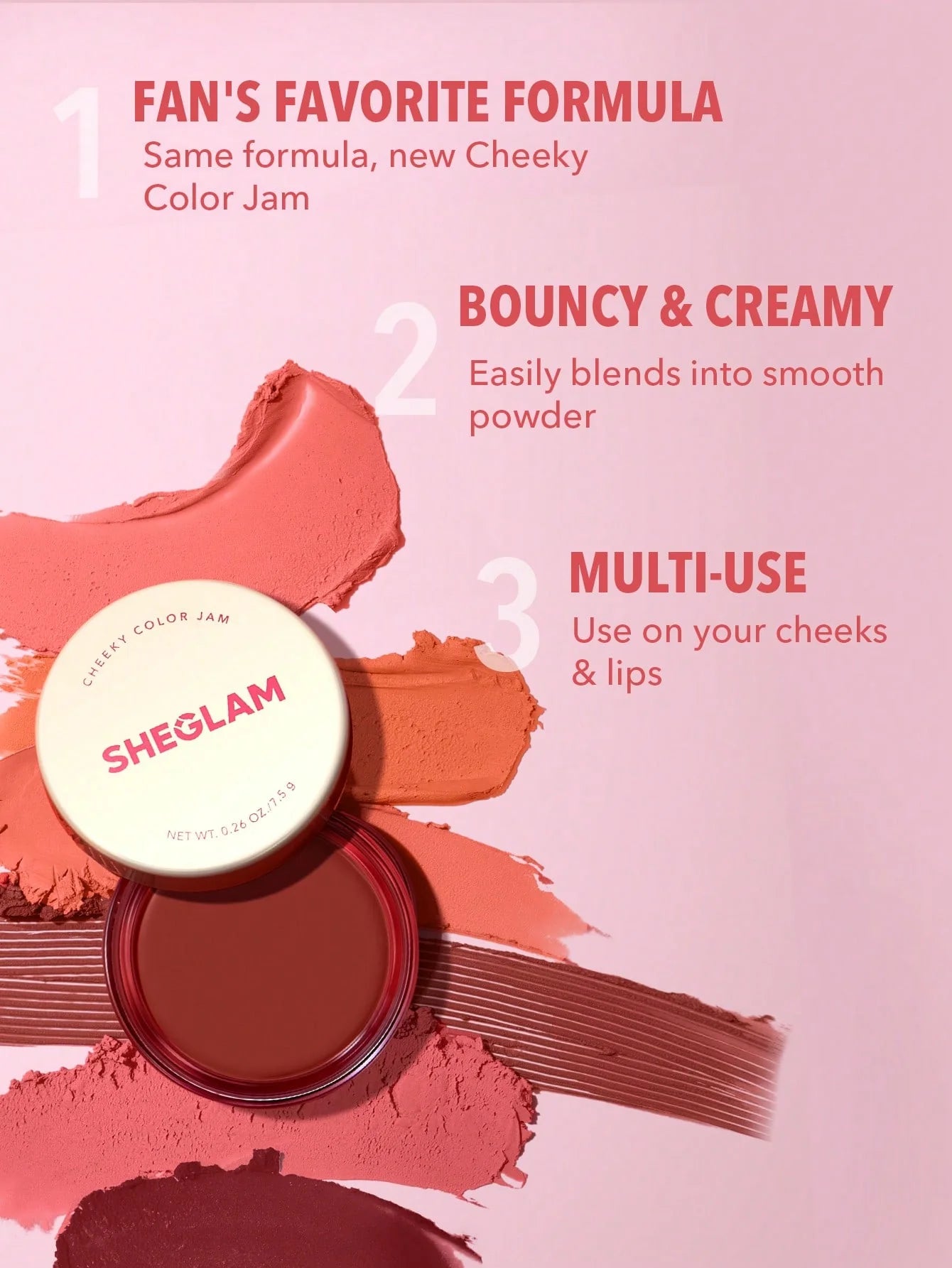 SheGlam Cheeky Colour Jam