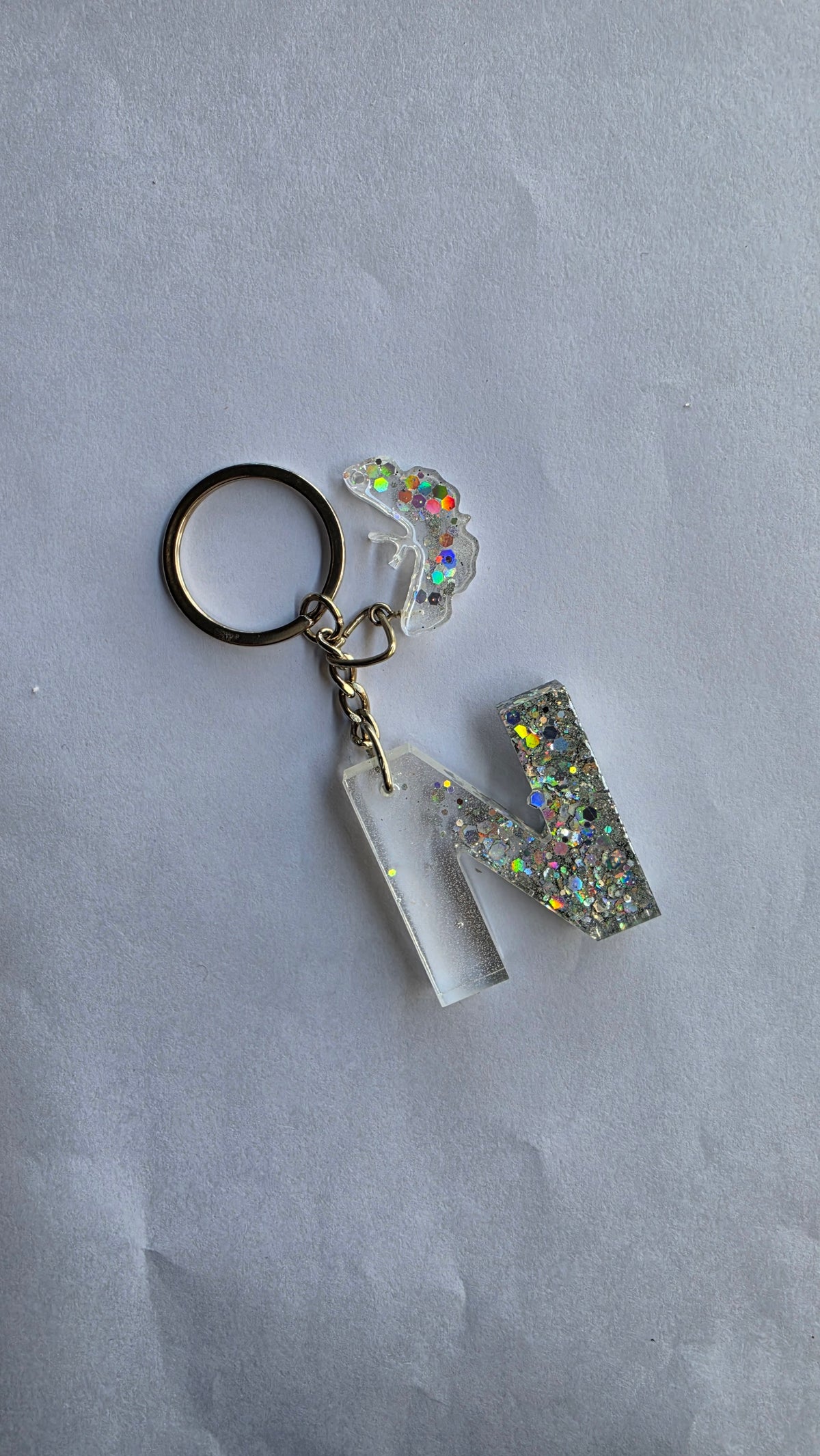 Resin keychain