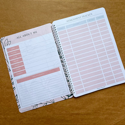 Study Planner (Free: Sticker Sheet + 4 Bookmarks + 4 Cards)