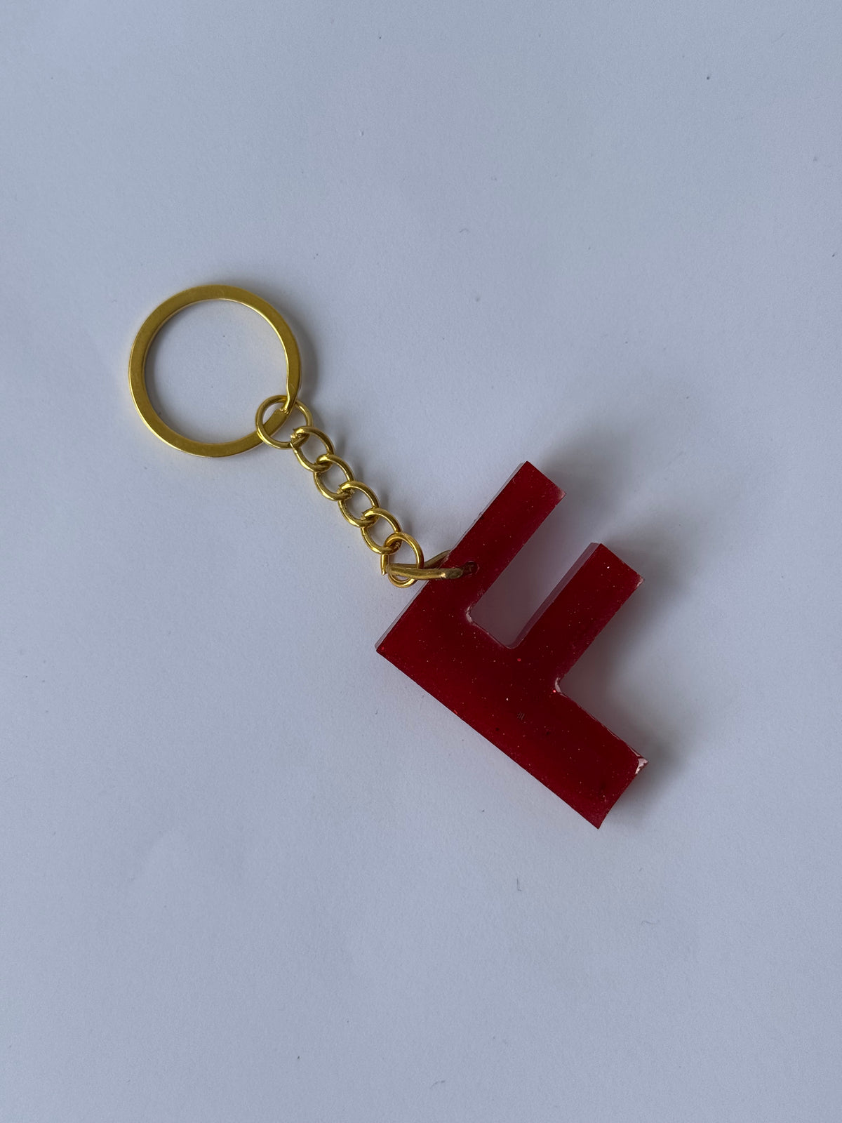 Resin keychain