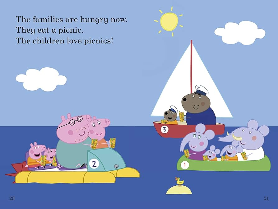 Peppa Pig: On a Boat Activity - Ladybird Readers Level 1 - BFK