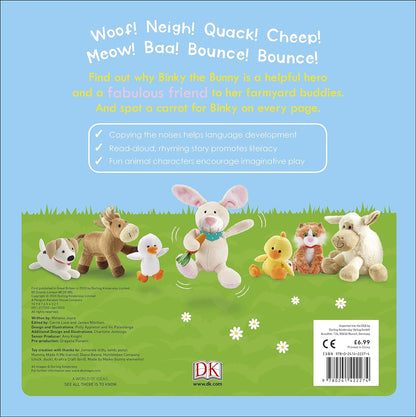 Bounce! Bounce! Bunny Board Book - BFK