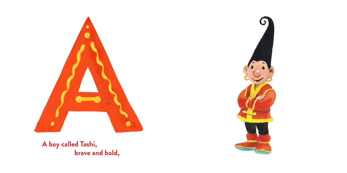 Alphabetical Tashi: A Story Told in ABC (Tashi series)  - BFK