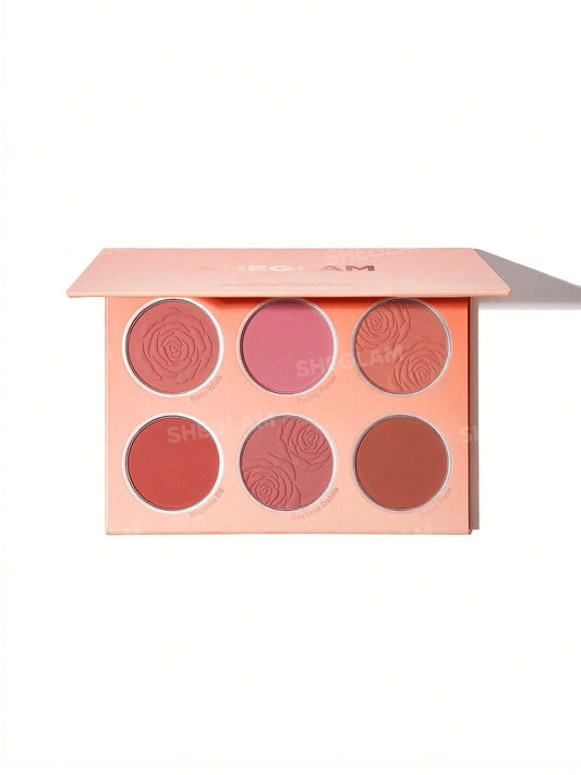 SheGlam Floral Flush Blush Palette - Cottage Core Garden