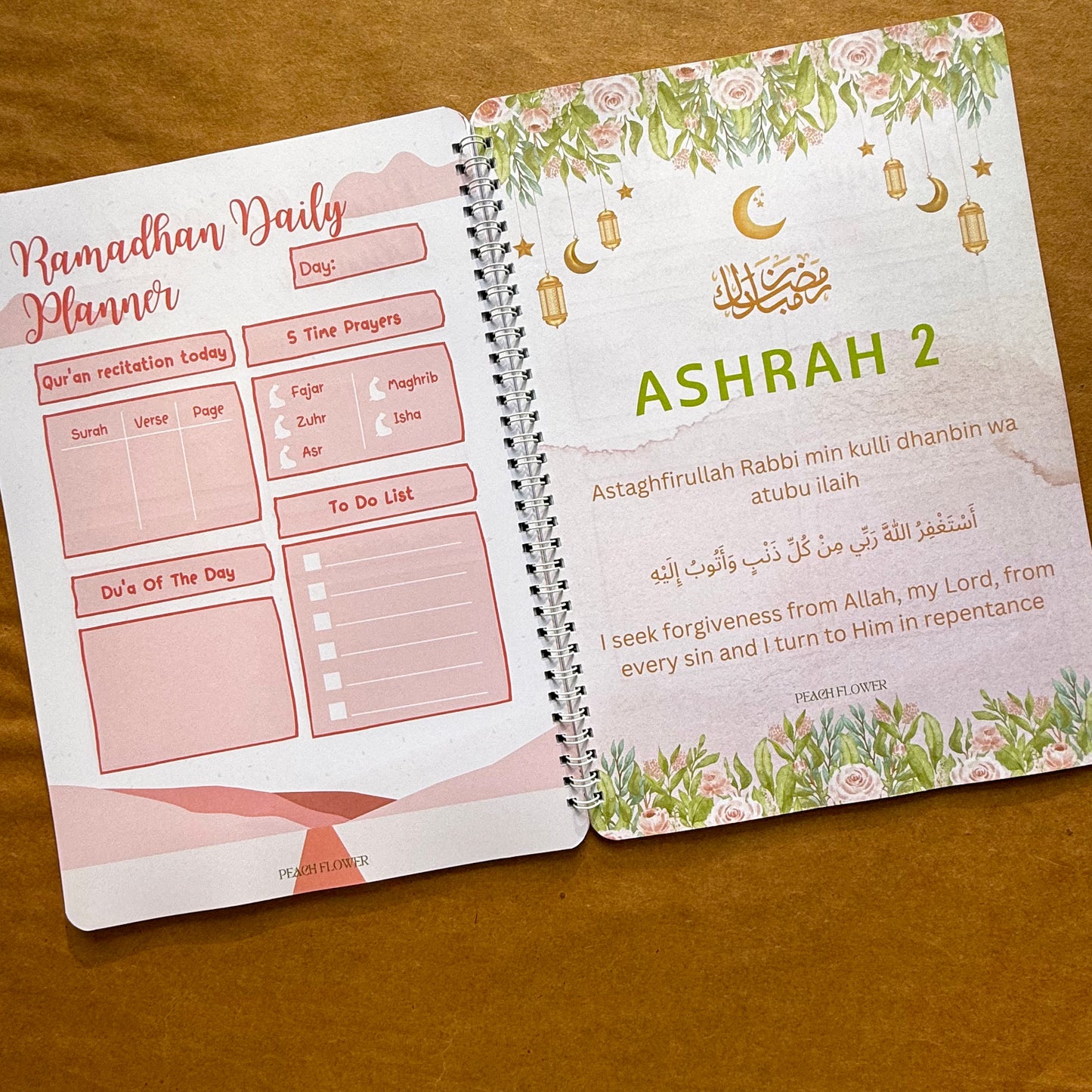 Ramadan Planner 2026 (Free: Sticker sheet, 8 cards, 4 Bookmarks)