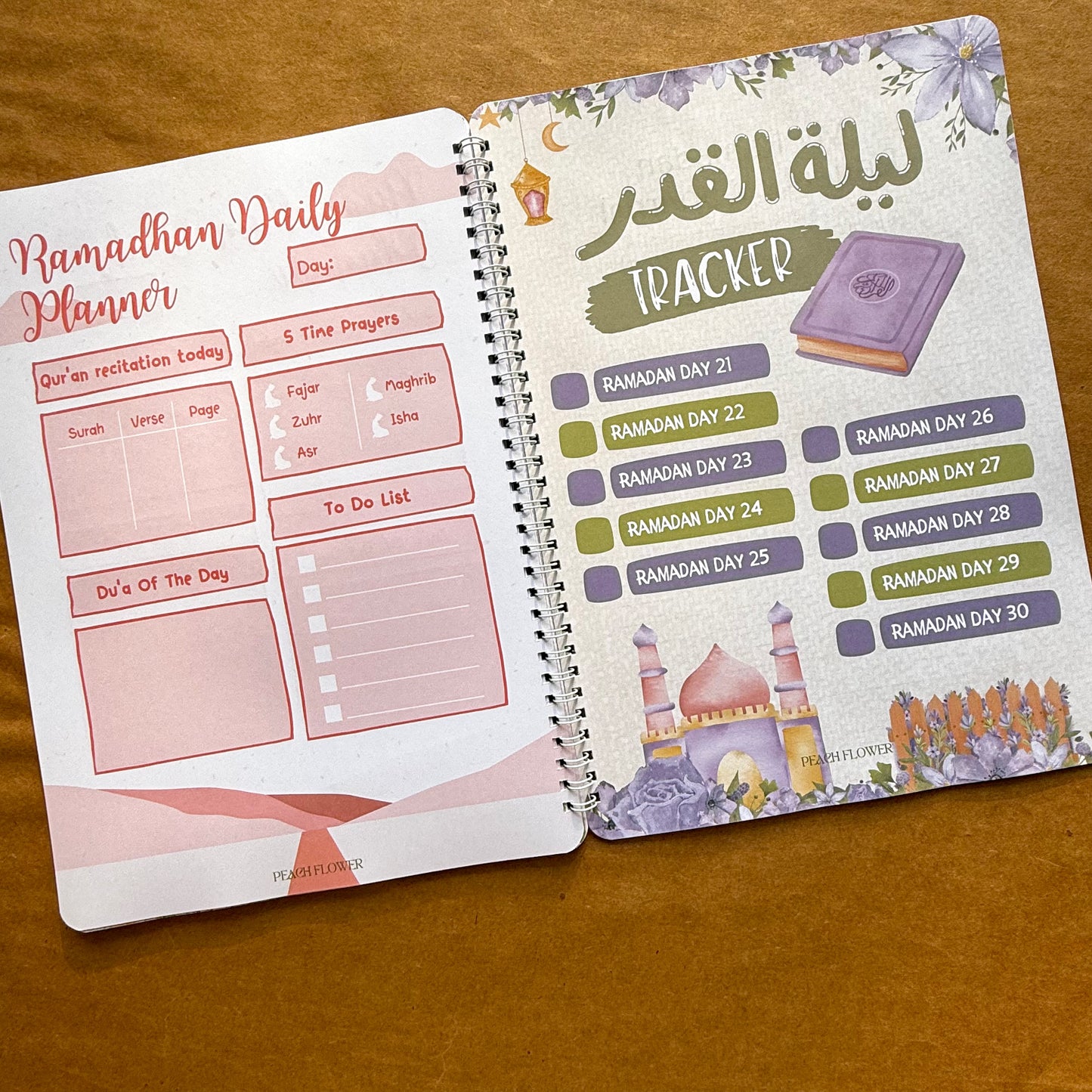 Ramadan Planner 2026 (Free: Sticker sheet, 8 cards, 4 Bookmarks)