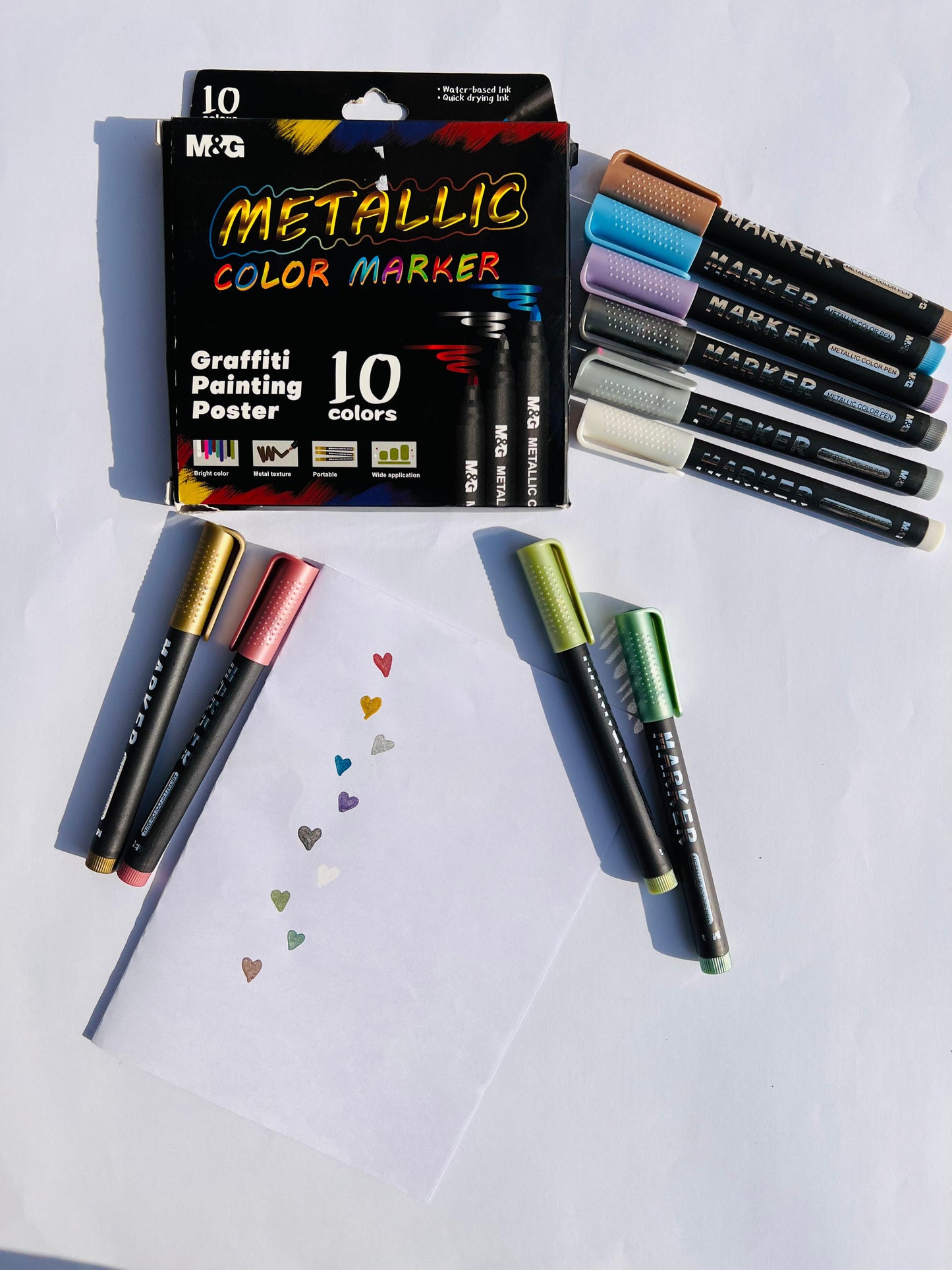 Metallic Color Markers