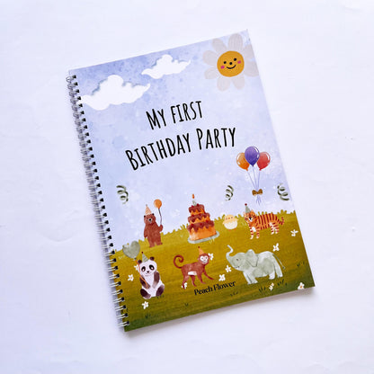 My First Birthay Party Planner