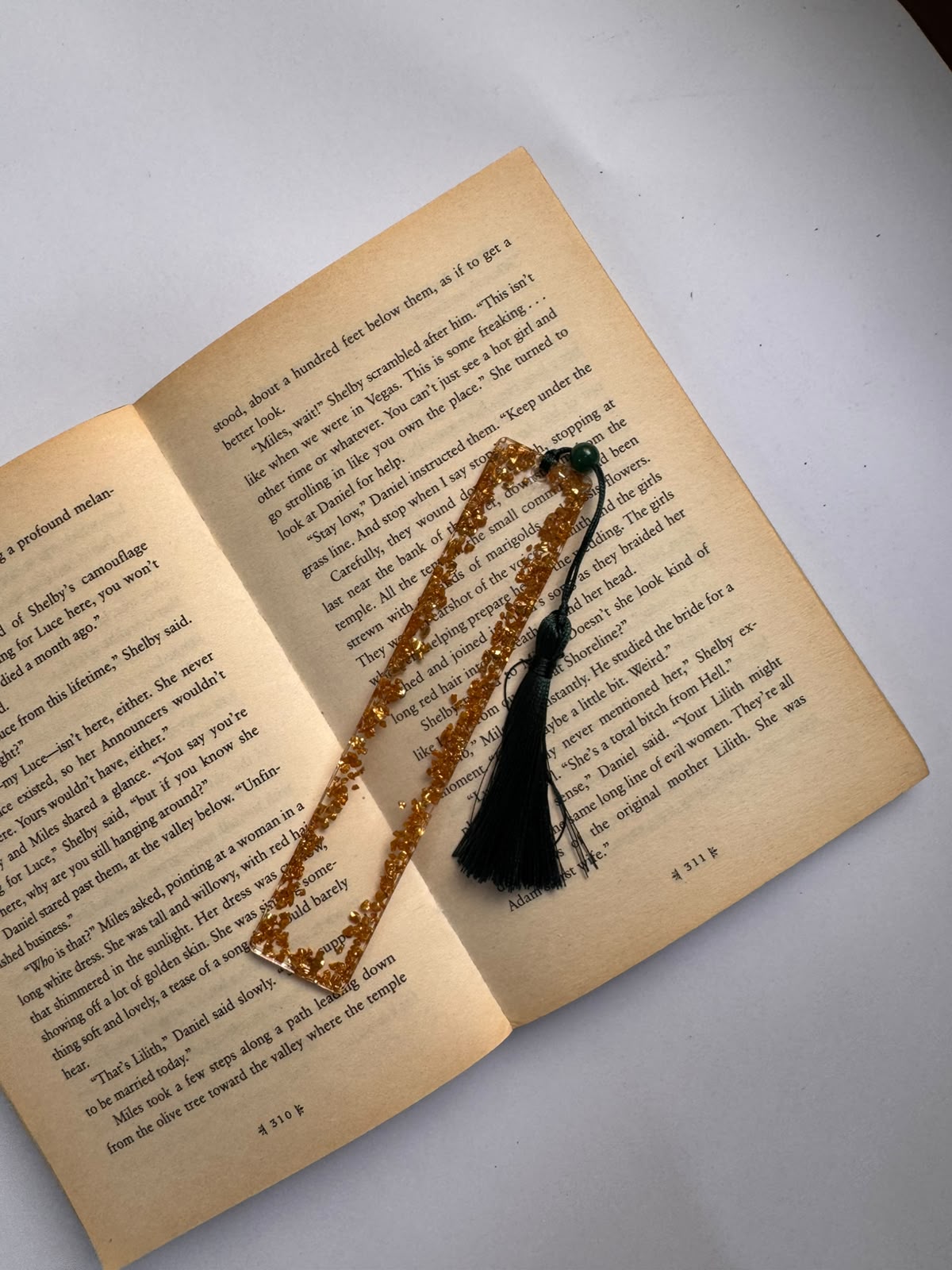 Resin Bookmark