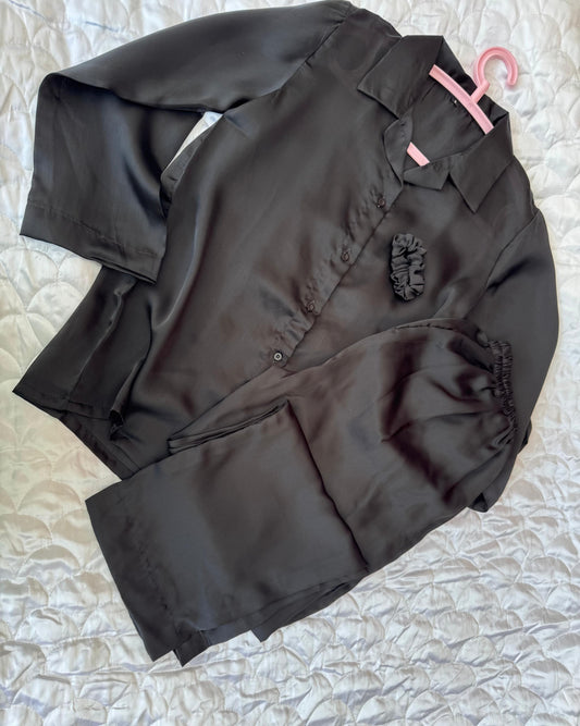 Shamoz Silk Night Suit 2 piece