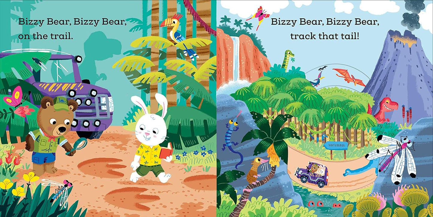 Bizzy Bear: Dinosaur Safari Board Book - BFK