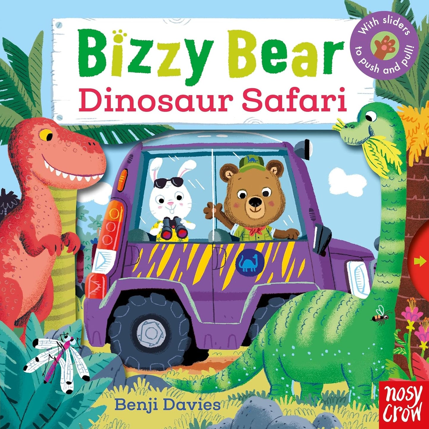 Bizzy Bear: Dinosaur Safari Board Book - BFK