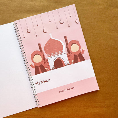 Kids Ramadan Planner 2025 ( Free: Sticker sheet, 3 cards, 4 Bookmarks, 18 Tags)