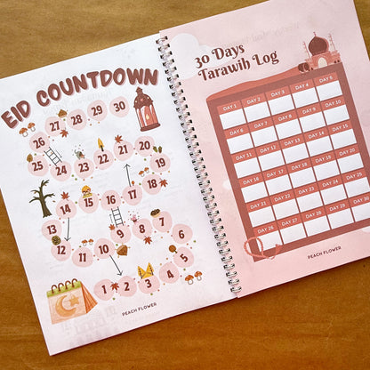 Kids Ramadan Planner 2025 ( Free: Sticker sheet, 3 cards, 4 Bookmarks, 18 Tags)