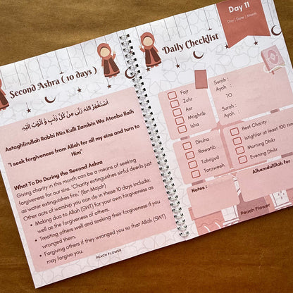 Kids Ramadan Planner 2025 ( Free: Sticker sheet, 3 cards, 4 Bookmarks, 18 Tags)