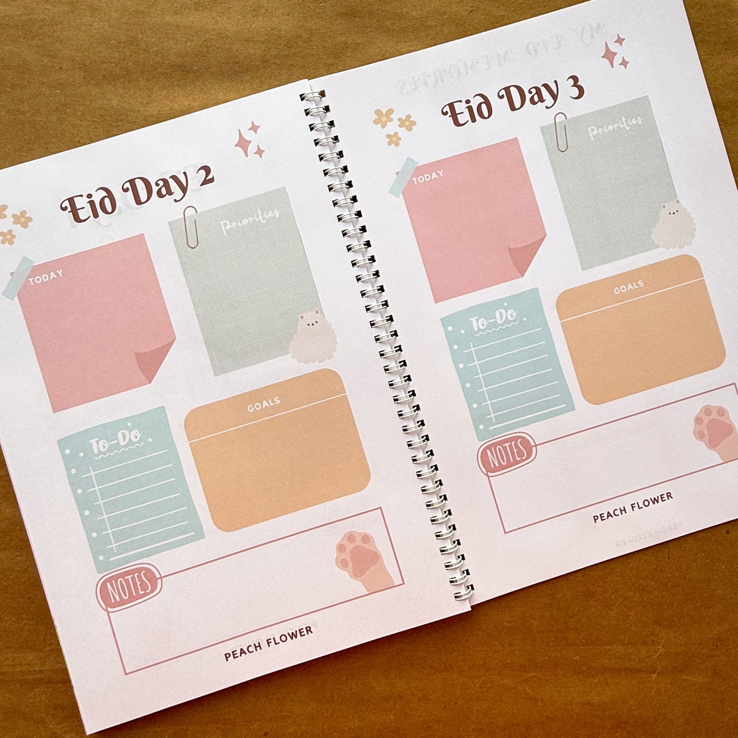 Kids Ramadan Planner 2025 ( Free: Sticker sheet, 3 cards, 4 Bookmarks, 18 Tags)