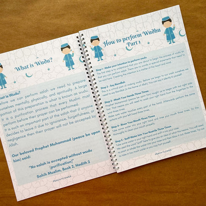 Kids Ramadan Planner 2025 ( Free: Sticker sheet, 3 cards, 4 Bookmarks, 18 Tags)