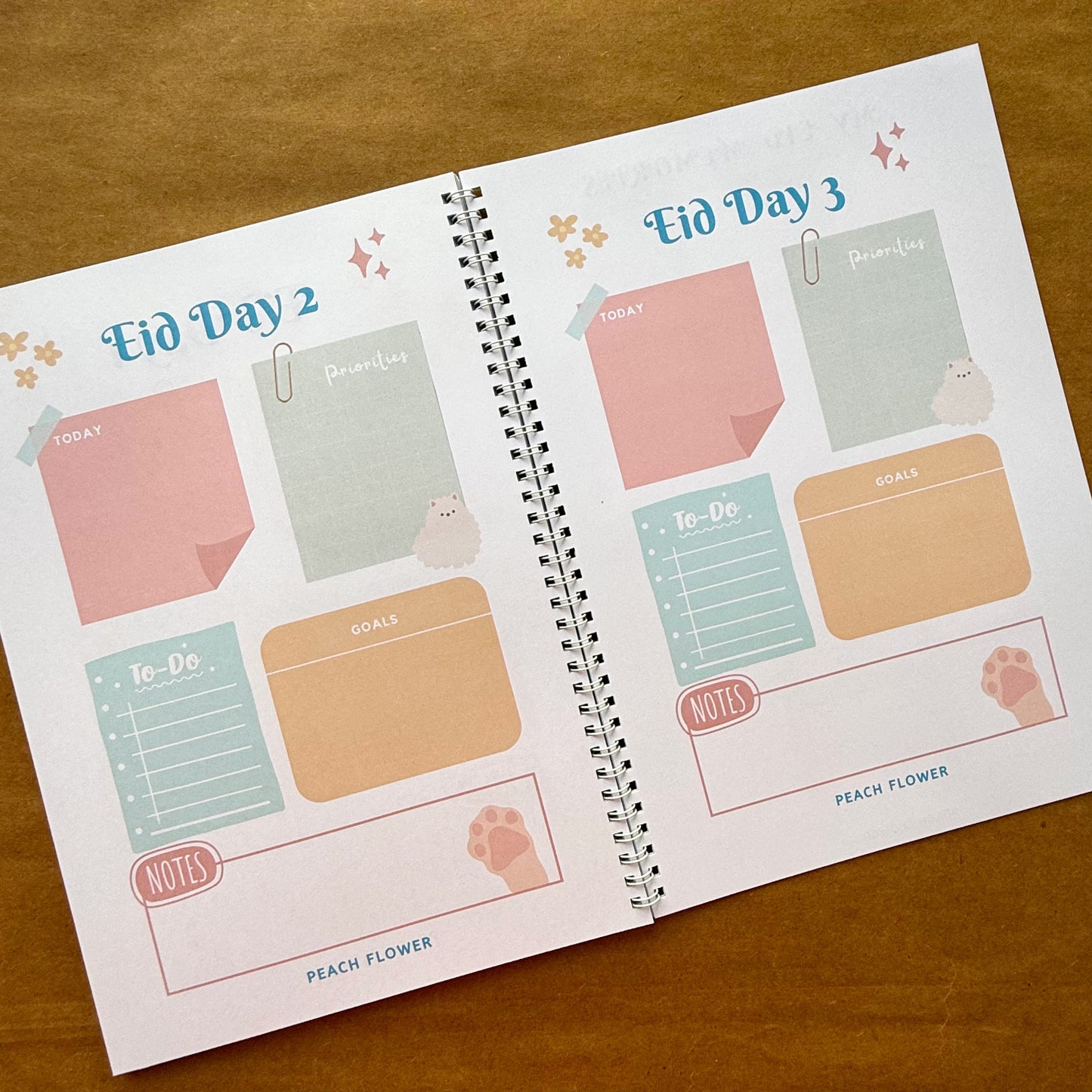 Kids Ramadan Planner 2025 ( Free: Sticker sheet, 3 cards, 4 Bookmarks, 18 Tags)