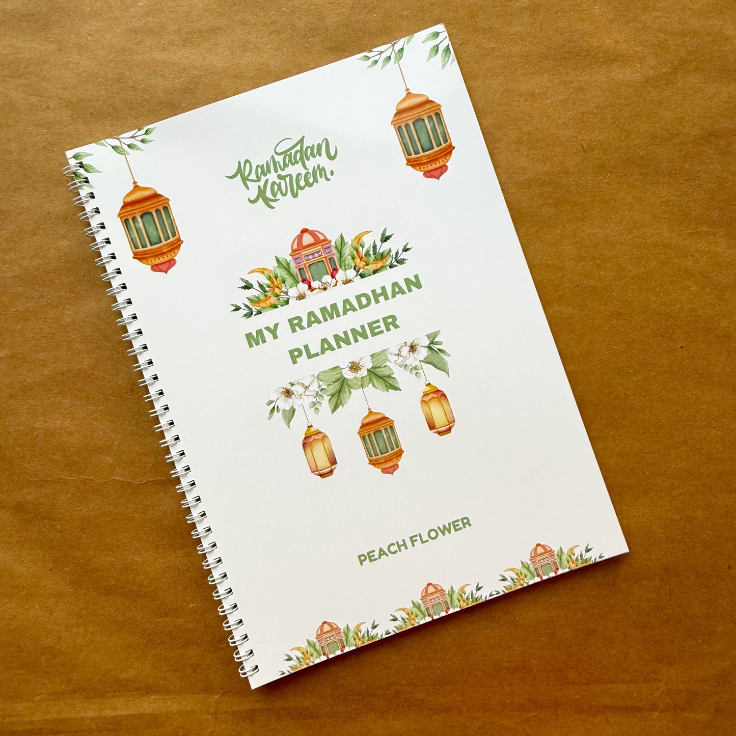 Ramadan Planner 2025 (Free: Sticker sheet, 4 cards, 4 Bookmarks, 18 Tags)