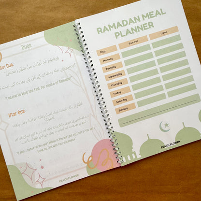 Ramadan Planner 2025 (Free: Sticker sheet, 4 cards, 4 Bookmarks, 18 Tags)