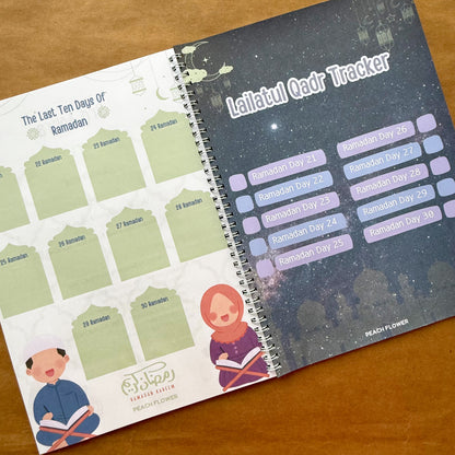 Ramadan Planner 2025 (Free: Sticker sheet, 4 cards, 4 Bookmarks, 18 Tags)