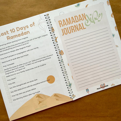 Ramadan Planner 2025 (Free: Sticker sheet, 4 cards, 4 Bookmarks, 18 Tags)