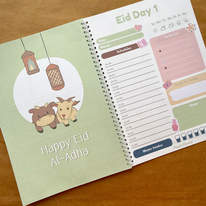 Ramadan Planner 2025 (Free: Sticker sheet, 4 cards, 4 Bookmarks, 18 Tags)