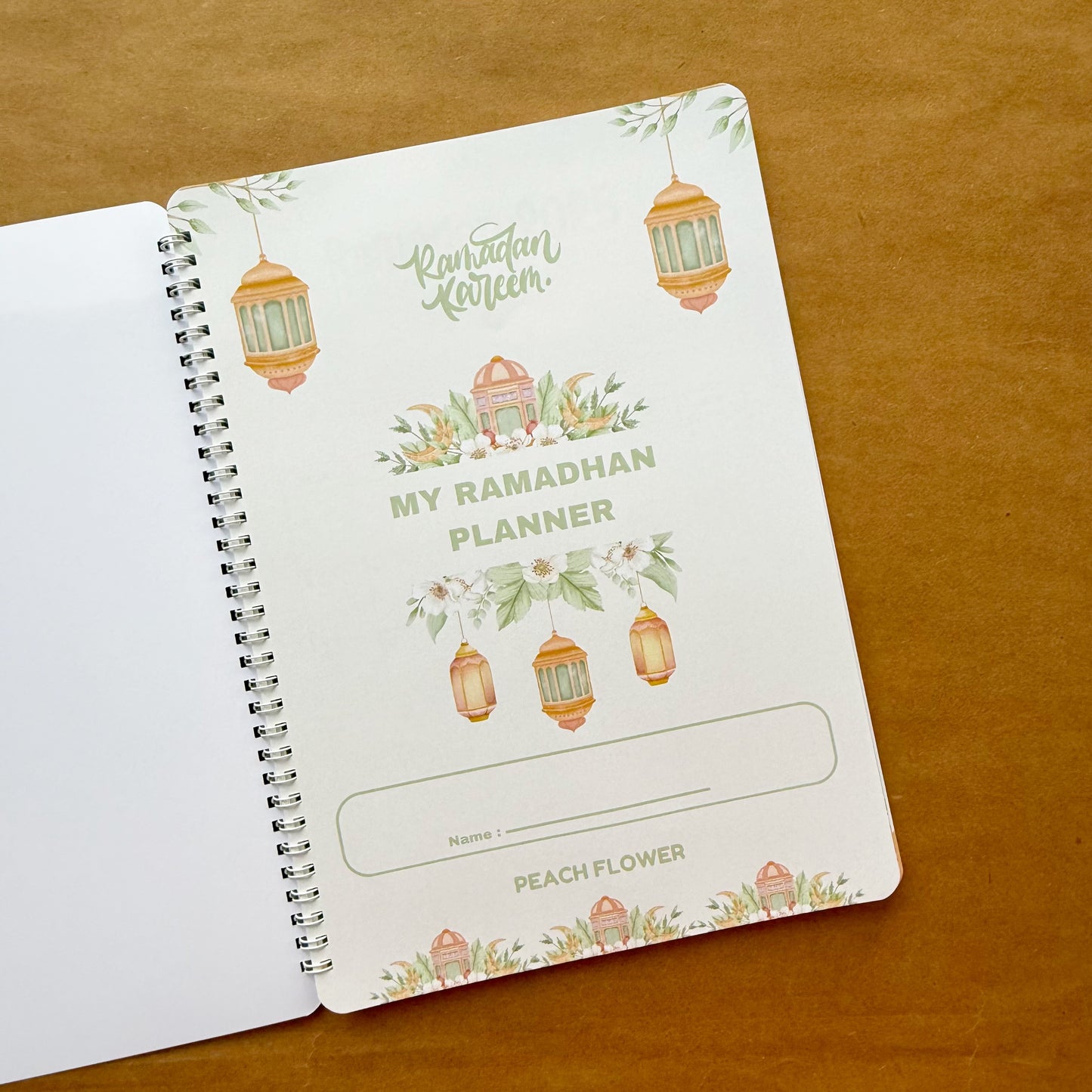 Ramadan Planner 2025 (Free: Sticker sheet, 4 cards, 4 Bookmarks, 18 Tags)